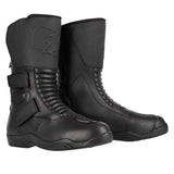 Bottes moto homme imperméables et respirantes, noires | Oxford
