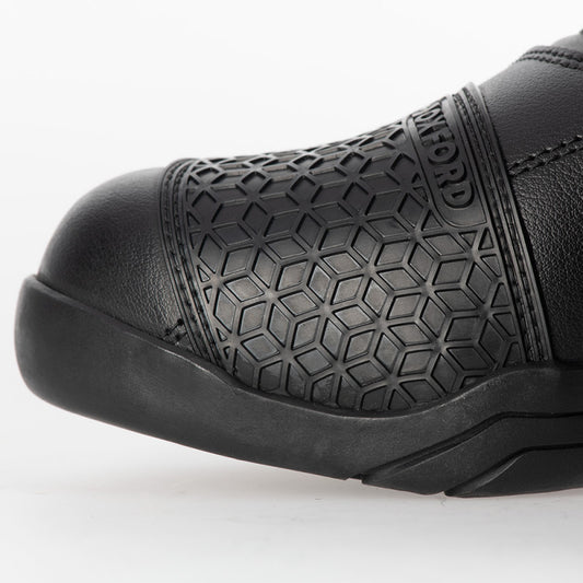 Bottes Moto Homme Imperméables CE EN 13634, Noir | Rainseal™