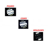 Phare LED moto Fighter2 – Le style custom en version extra-plate