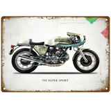 DUCATI metal decorative plate