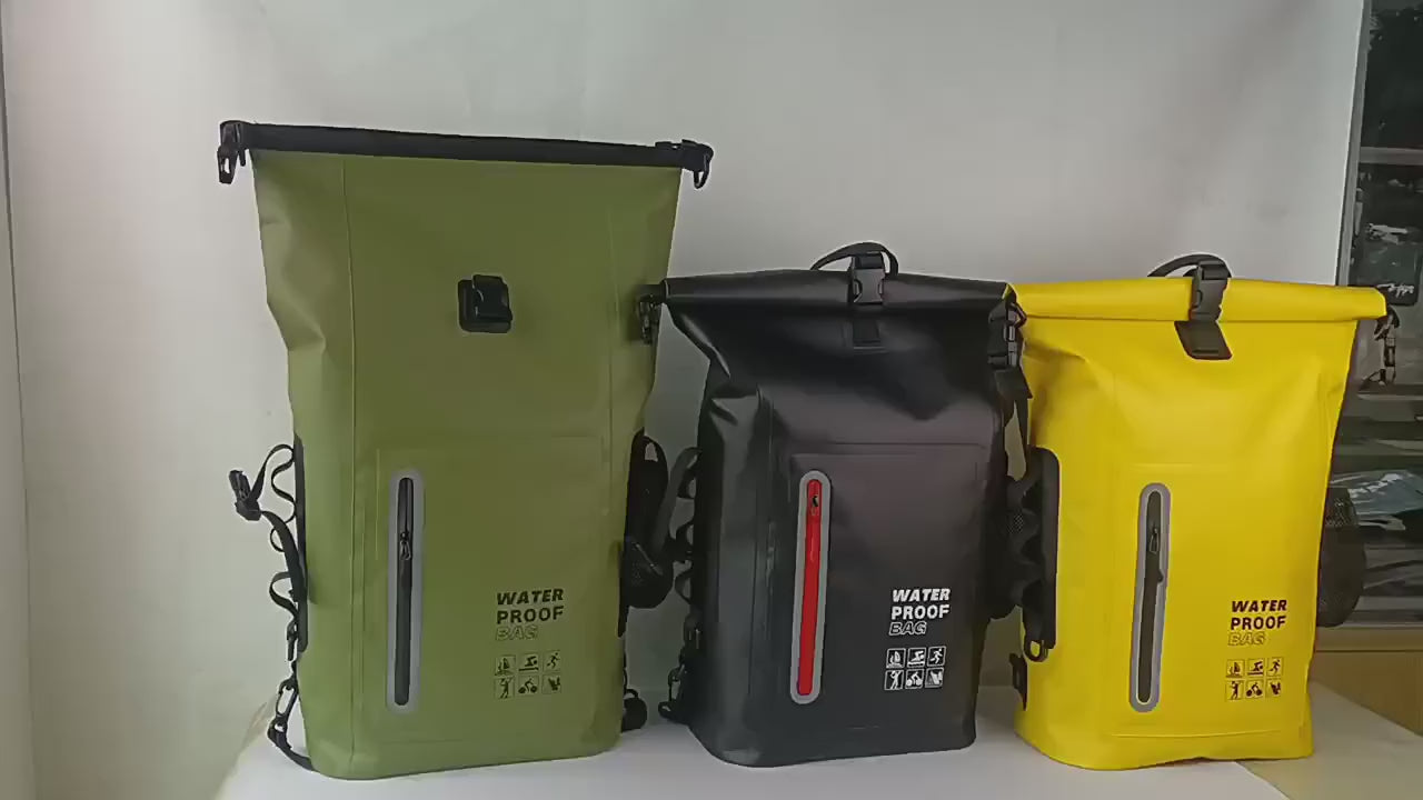 Sac à Dos Étanche 25L - 100% Imperméable Moto & Outdoor