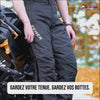Surpantalon moto femme —  étanche, CE2 | BORÉALE™