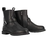 Bottes Moto Femme Cuir Oxford Sofia — Imperméables, Noir