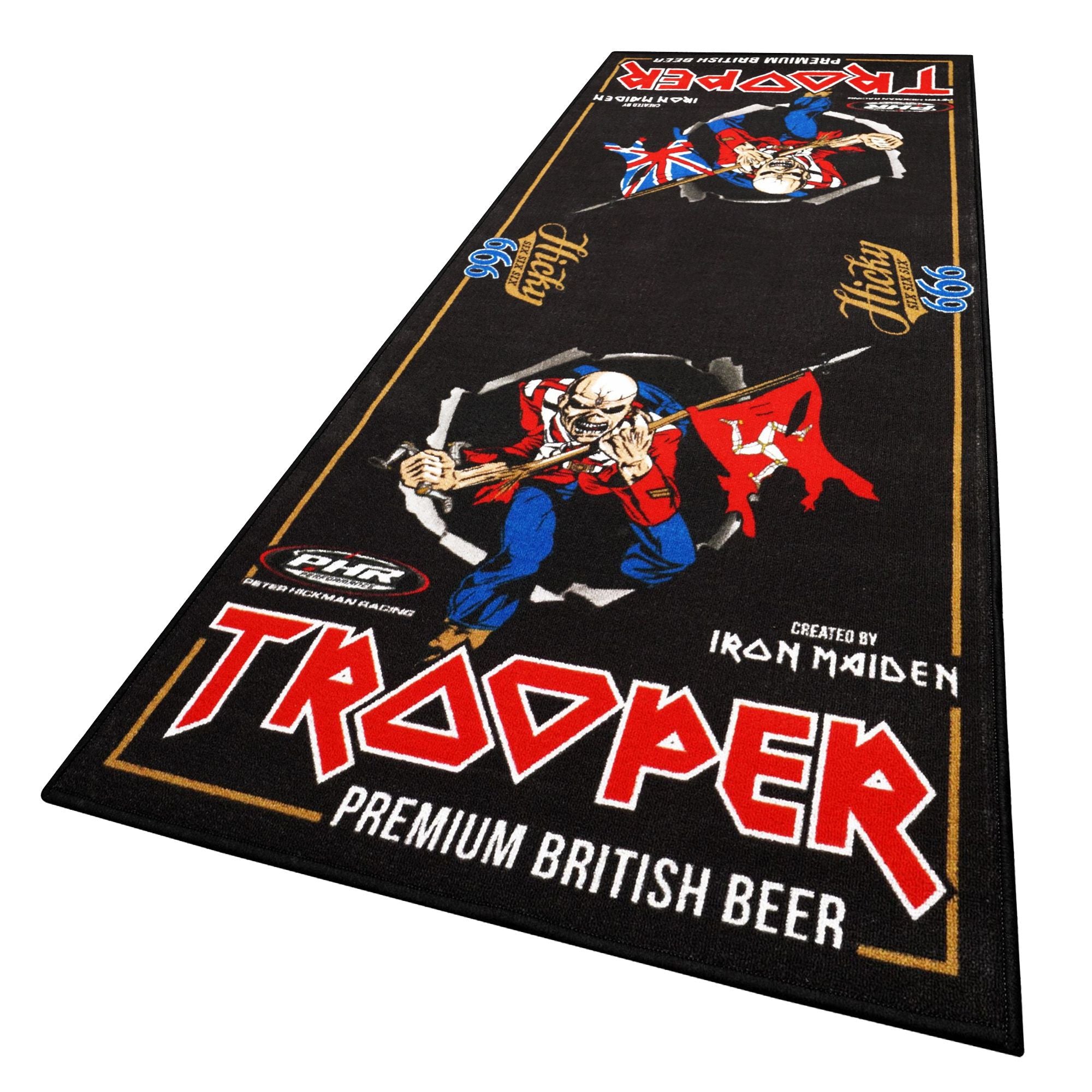 Tapis environnemental moto Hickman 240x100cm pour garage, atelier et paddock