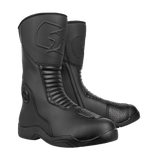 Bottes Moto Femme Imperméables CE, Noir | Tracker 2.0