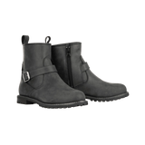 Bottes Moto Femme Cuir Imperméables, Gris | Sofia