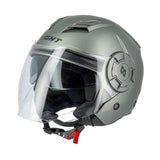 Casque Jet Gris Titanium - S749 Twister - LE PRATIQUE DU MOTARD