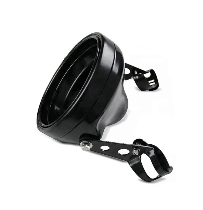Boîtier pour Phare LED  moto 7" Universel + supports de fourche 35-43mm Le Pratique du Motard
