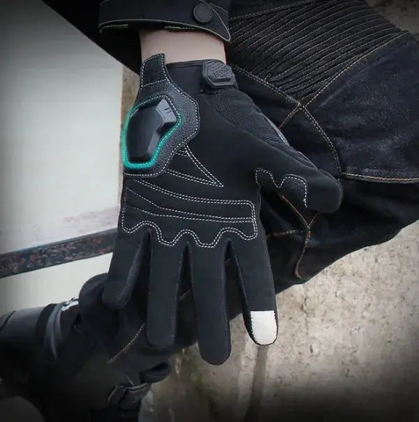 Gant Moto Mi Saison - Noir Le Pratique du Motard