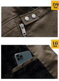 Perfecto Cuir Marron Homme Le Pratique du Motard