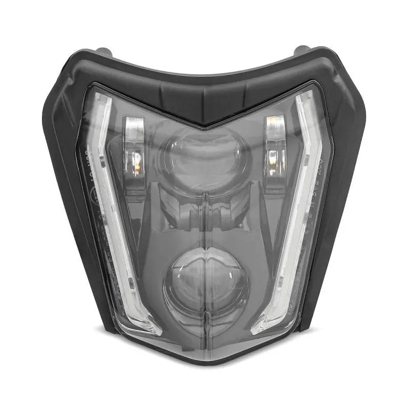 Phare LED moto et plaque Enduro Offroad Universel Le Pratique du Motard