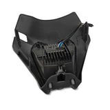 Projecteur LED moto + plaque Enduro Offroad  SW1 DRL noir Le Pratique du Motard